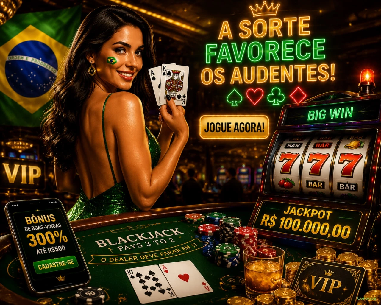 Ganhar e sacar na Corpopg
